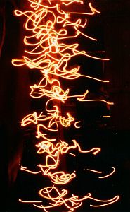 long exposure of lights