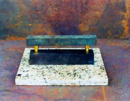 metal bars on marble