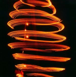 long exposure of lights